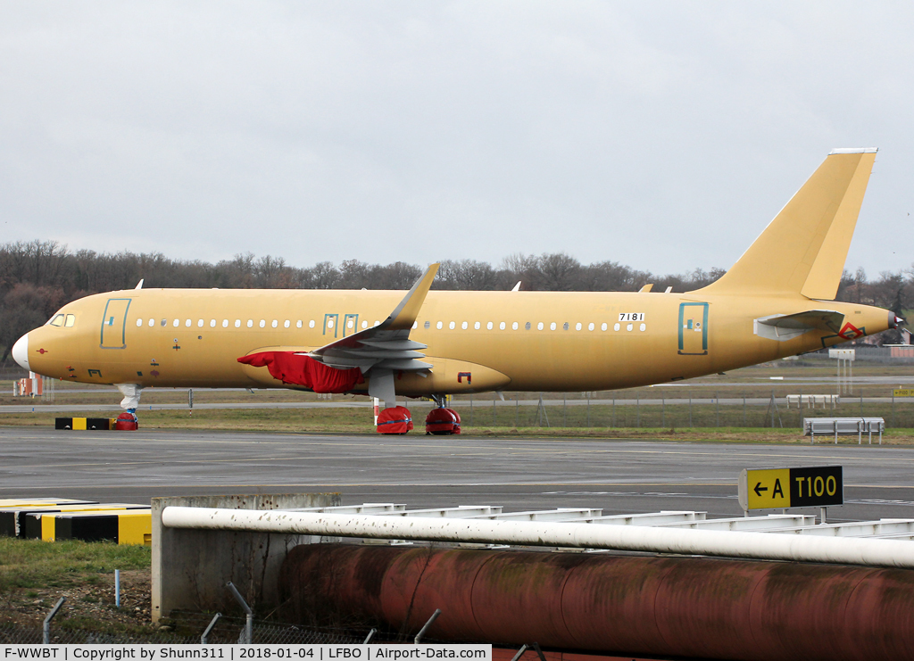 F-WWBT, 2016 Airbus A320-251N C/N 7181, C/ 7181 - Frontier Airlines 'Flo the Flamingo' ntu... Stored in storage c/s without registration... For SalamAir