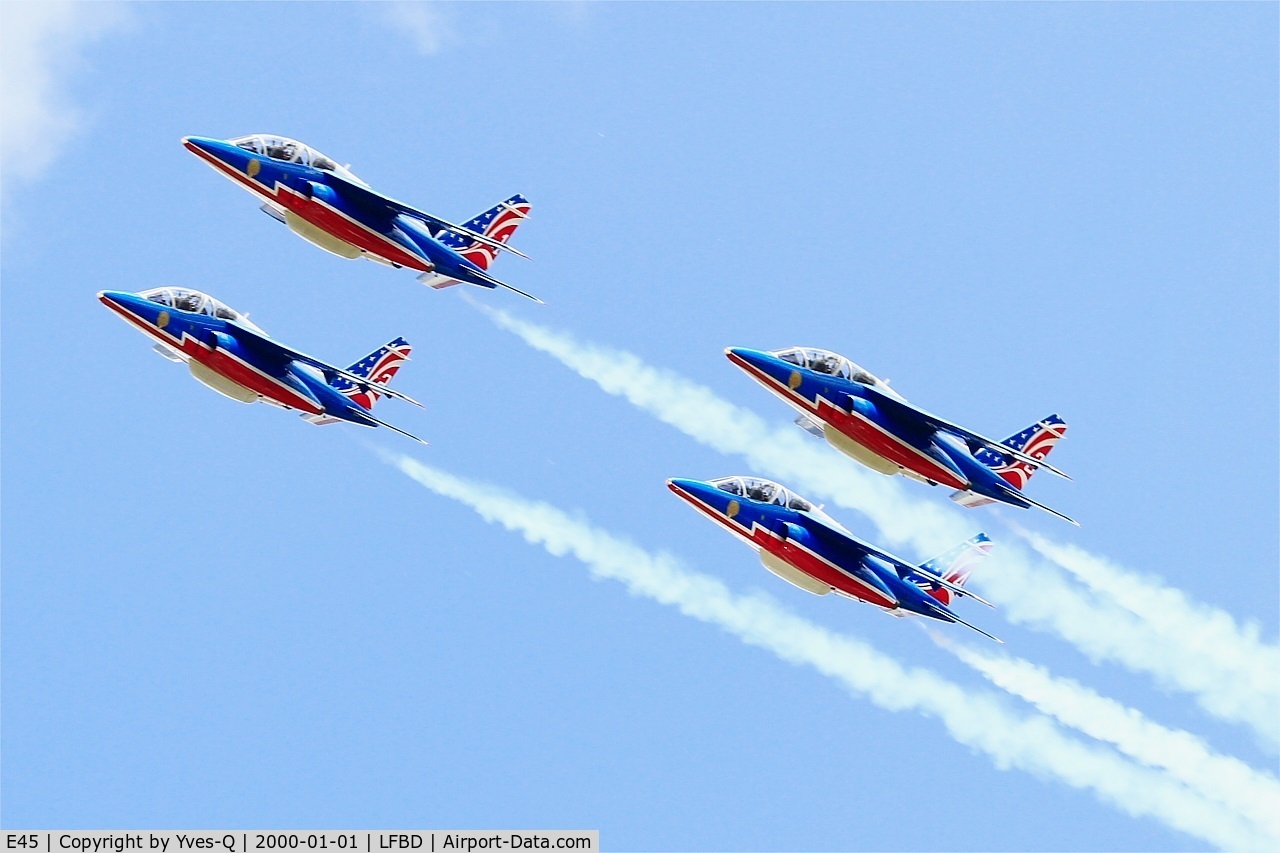 E45, Dassault-Dornier Alpha Jet E C/N E45, Dassault-Dornier Alpha Jet E (F-TETF), Leader of Patrouille de France 2017, Bordeaux-Mérignac Air Base 106 (LFBD-BOD) Open day 2017