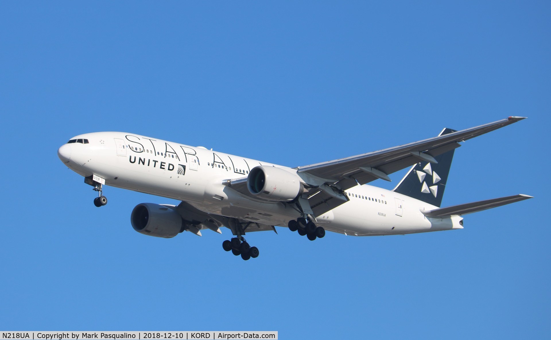 N218UA, 2001 Boeing 777-222 C/N 30222, Boeing 777-222