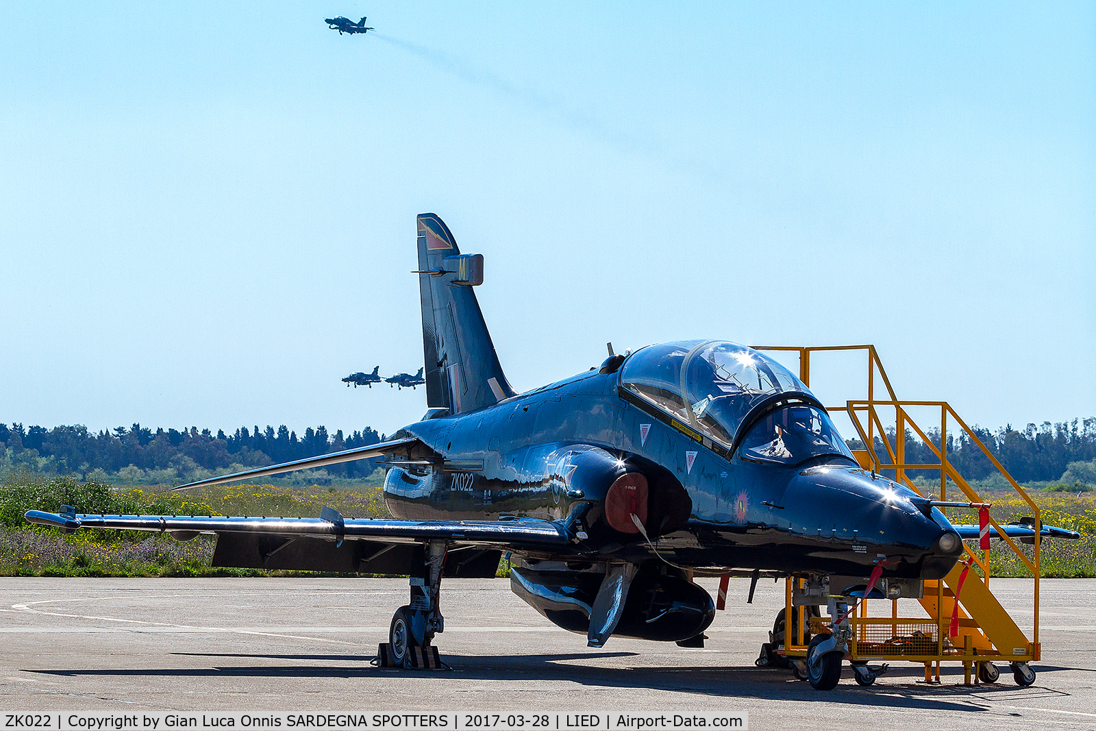 ZK022, 2009 British Aerospace Hawk T2 C/N RT013/1251, DECI AIR BASE