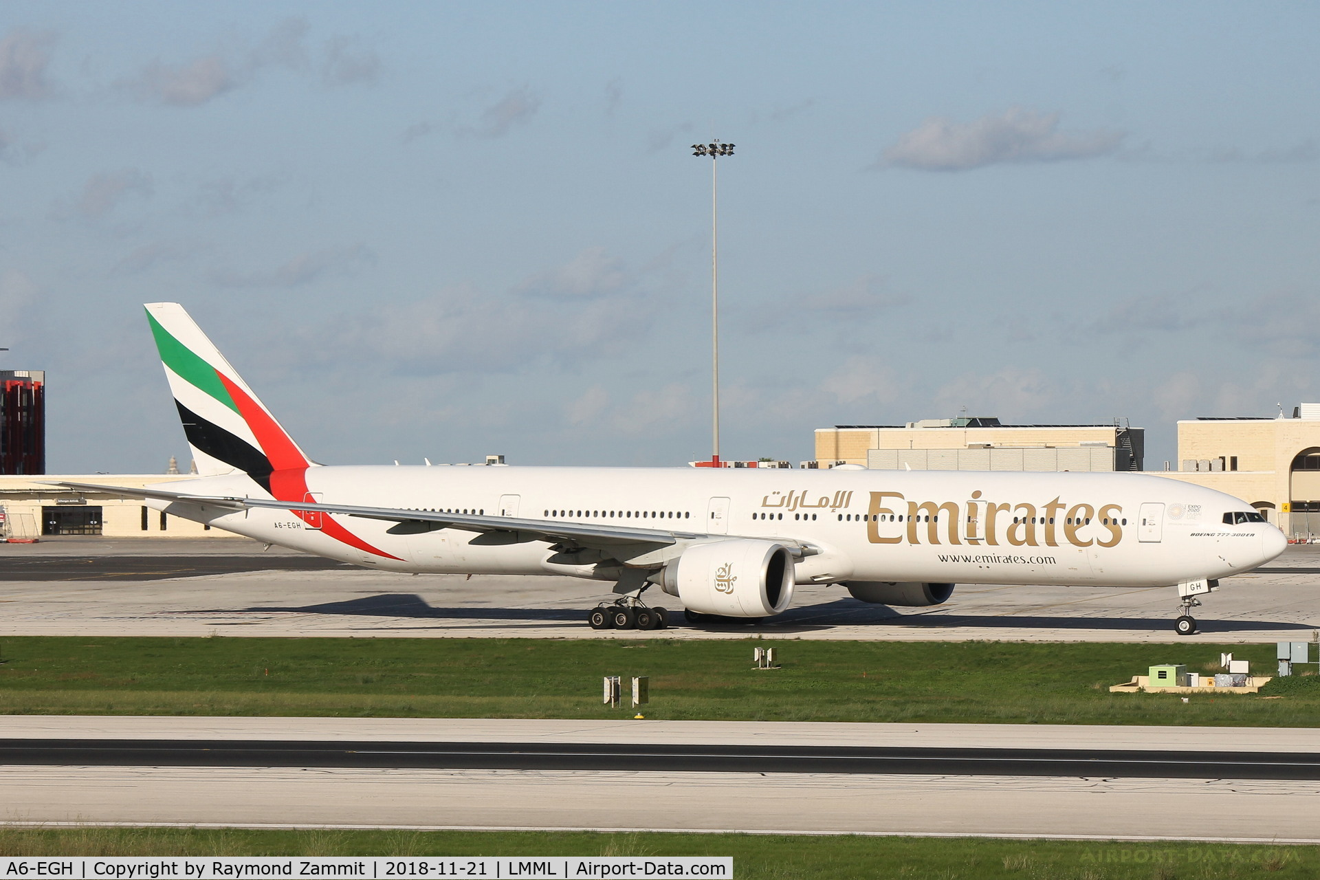 A6-EGH, 2011 Boeing 777-31H/ER C/N 35585, B777 A6-EGH Emirates Airlines