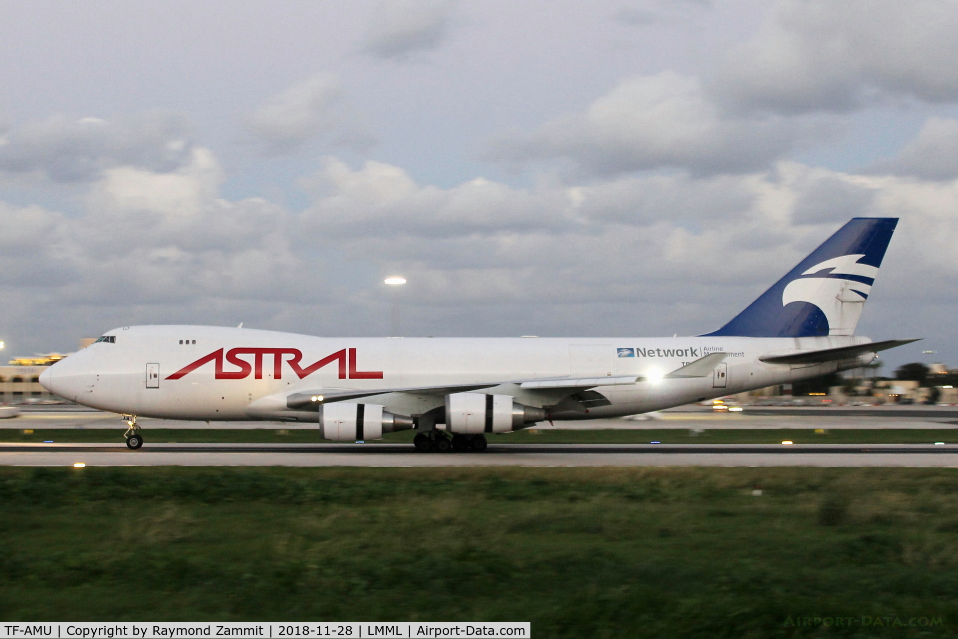 TF-AMU, 1999 Boeing 747-48EF/SCD C/N 27603, B747 TF-AMU Astral Cargo