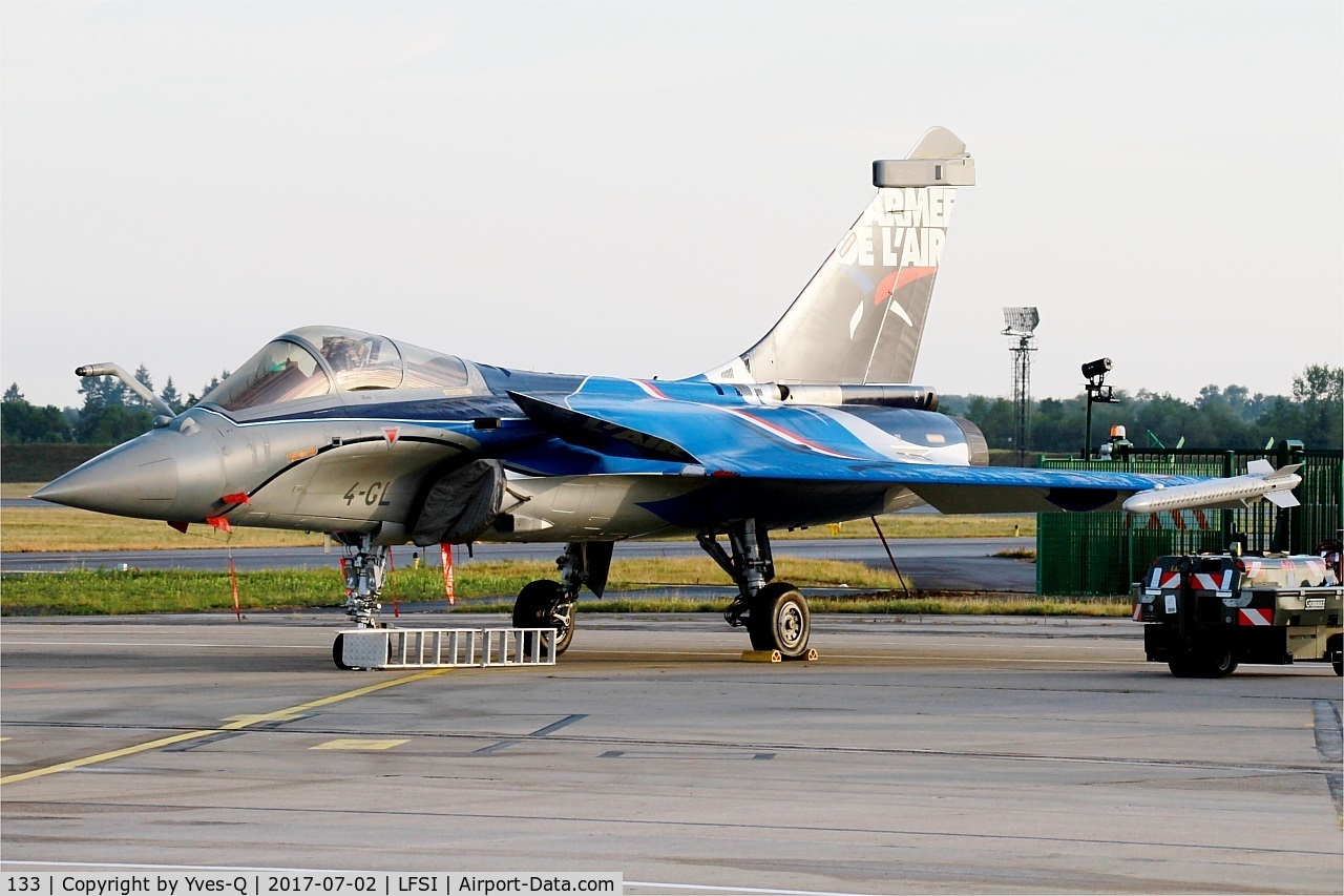 133, Dassault Rafale C C/N 133, Dassault Rafale C, Flight line, Bordeaux-Mérignac Air Base 106 (LFBD-BOD) Open day 2017