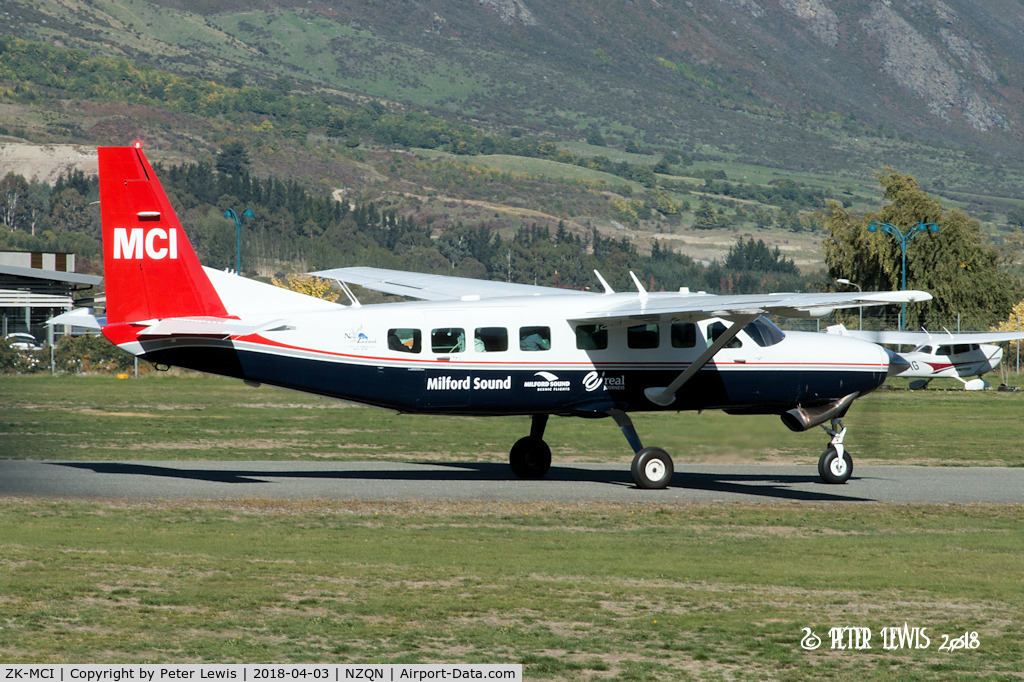 ZK-MCI, Cessna 208B C/N 208B-1019, Milford Sound Flights Ltd., Queenstown