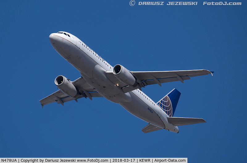 N478UA, 2001 Airbus A320-232 C/N 1533, Airbus A320-232 - United Airlines  C/N 1533, N478UA