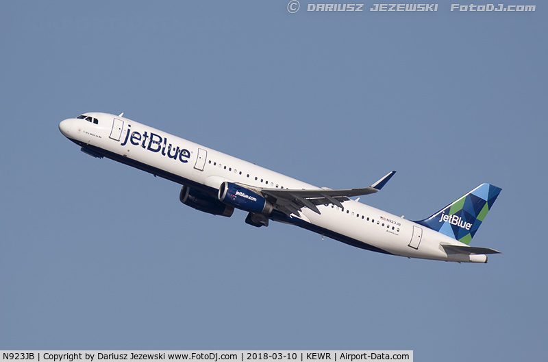 N923JB, 2014 Airbus A321-231 C/N 5960, Airbus A321-231 