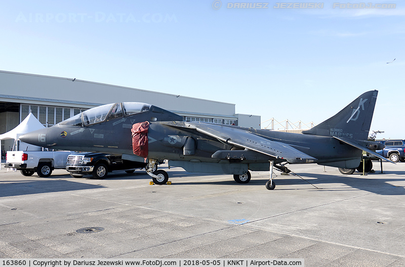 163860, Mcdonnell Douglas TAV-8B Harrier II C/N T014, TAV-8B Harrier 163860 KD-16 from VMAT-302 