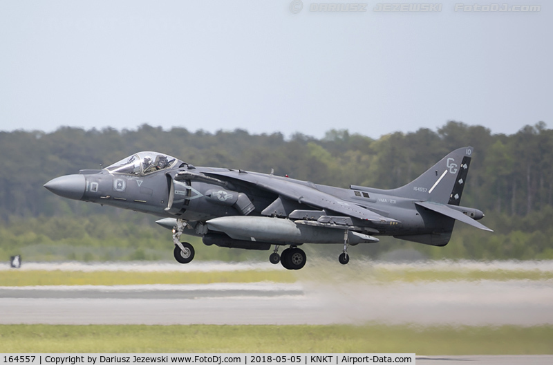 164557, McDonnell Douglas AV-8B Harrier II C/N 242, AV-8B Harrier 164557 CG-10 from VMA-231 