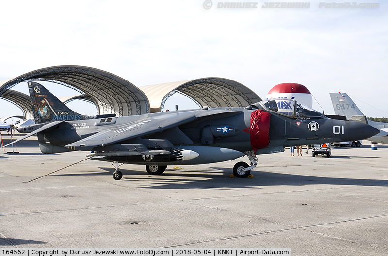 164562, McDonnell Douglas AV-8B Harrier II C/N 247, AV-8B Harrier 164562 CG-01 from VMA-231 