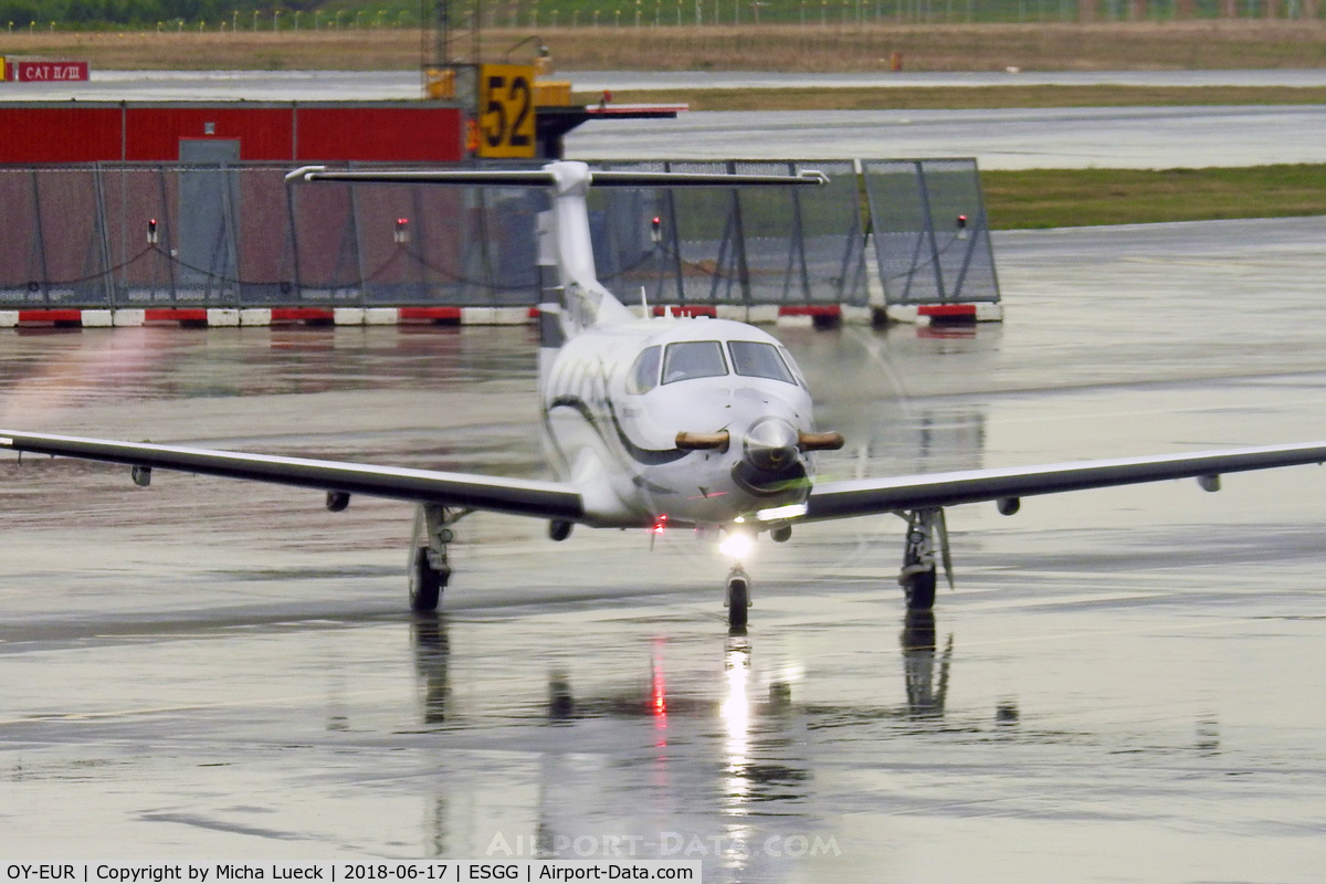 OY-EUR, 2014 Pilatus PC-12/47E C/N 1479, At Gothenburg