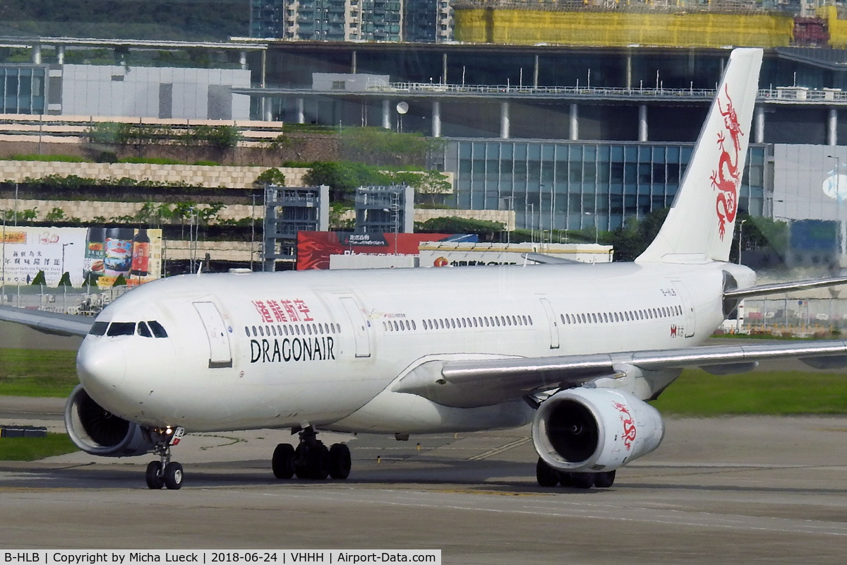 B-HLB, 1995 Airbus A330-342 C/N 083, At Hong Kong