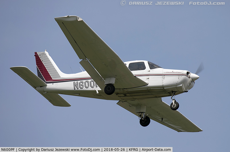 N600PF, 1977 Piper PA-28-161 C/N 28-7816109, Piper PA-28-161 Warrior II  C/N 28-7816109, N600PF