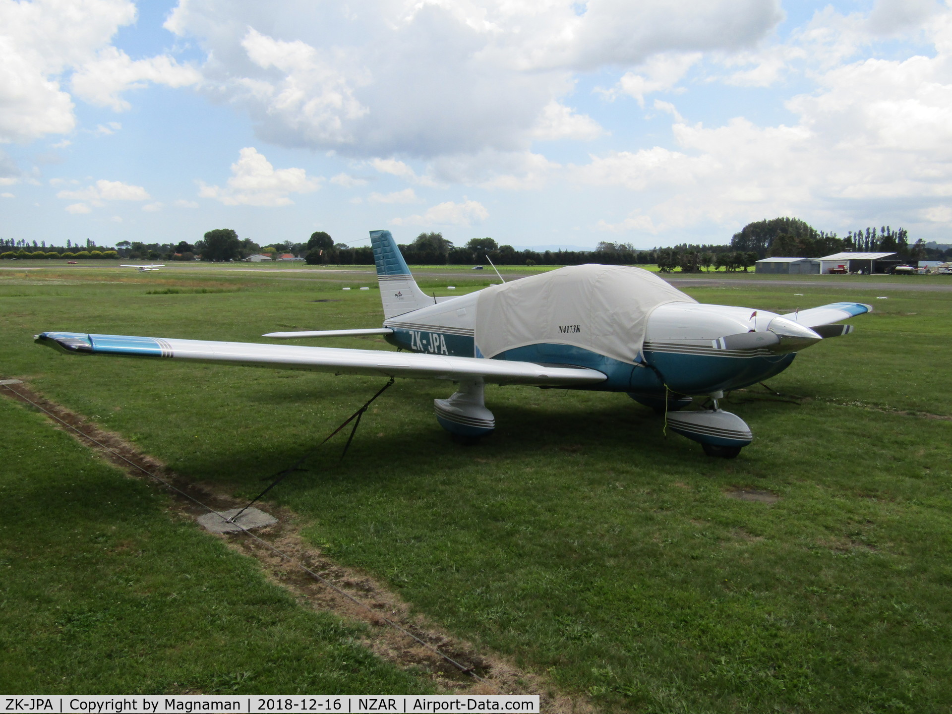 ZK-JPA, Piper PA 28-180 Cherokee C/N 28-43401, New import from Oz - ex VH-AYC