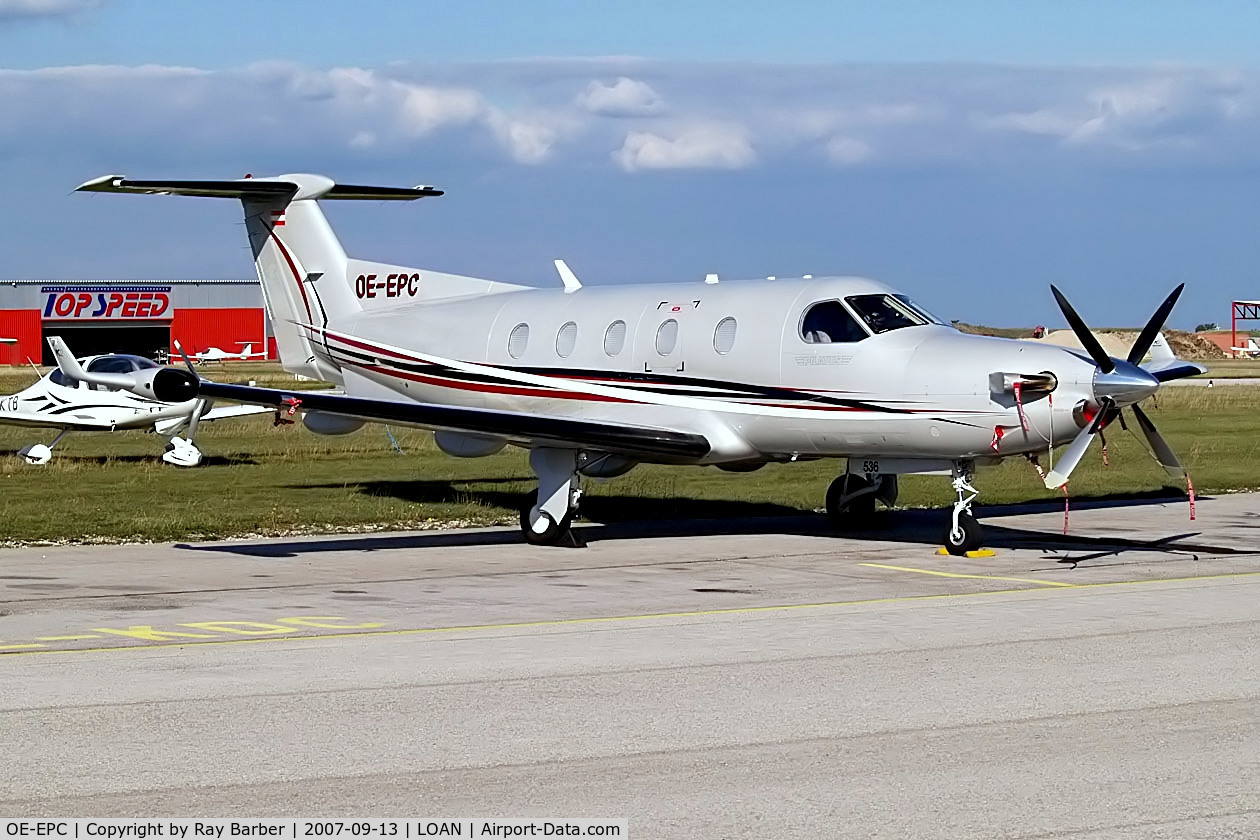 OE-EPC, 2004 Pilatus PC-12/45 C/N 536, OE-EPC   Pilatus PC-12/45 [536] (Diamond Aircraft Industries GmbH) Wiener Neustadt Ost~OE 13/09/2007