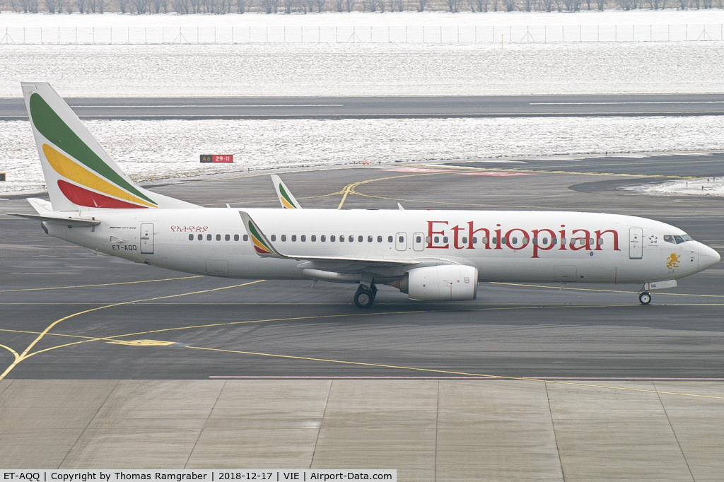 ET-AQQ, 2015 Boeing 737-860 C/N 40970, Ethiopian Airlines Boeing 737-800