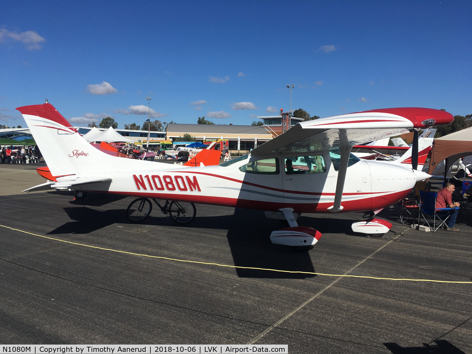 N1080M, Cessna 182Q Skylane C/N 18266034, 1977 Cessna 182Q, c/n: 18266034, 2018 Livermore Open House