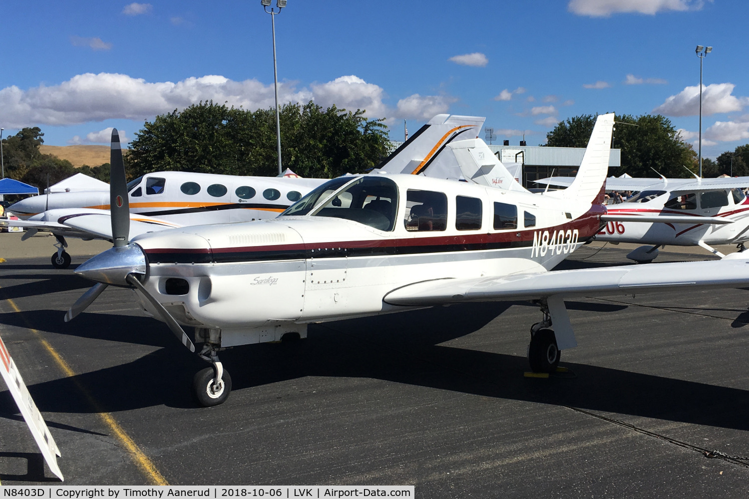 N8403D, 1981 Piper PA-32R-301T Turbo Saratoga C/N 32R-8129078, 1981 Piper PA-32R-301T, c/n: 32R-8129078, 2018 Livermore Open House