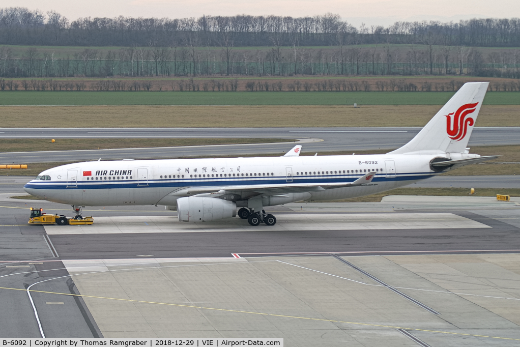 B-6092, 2007 Airbus A330-243 C/N 873, Air China Airbus A330-200