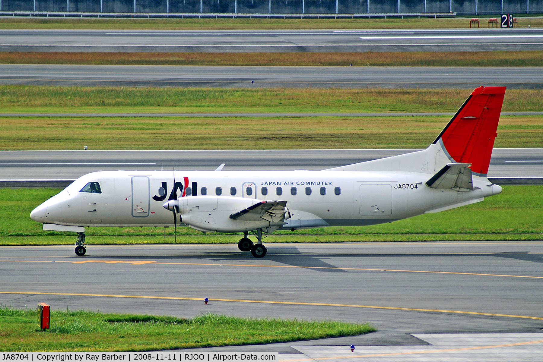 JA8704, 1994 Saab 340B C/N 340B-361, JA8704   SAAB-Scania SF.340B [361] (Japan Air Commuter) Osaka-Itami~JA 11/11/2008