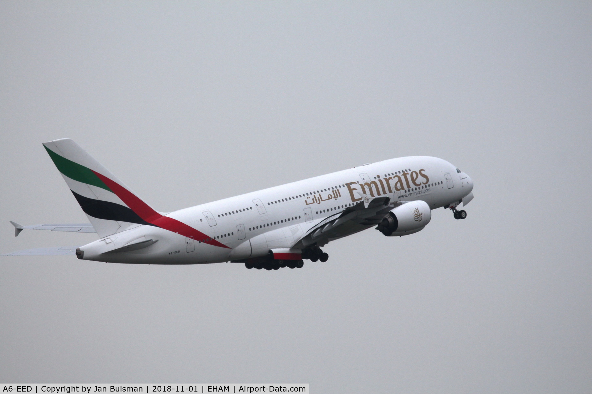 A6-EED, 2012 Airbus A380-861 C/N 111, Emirates