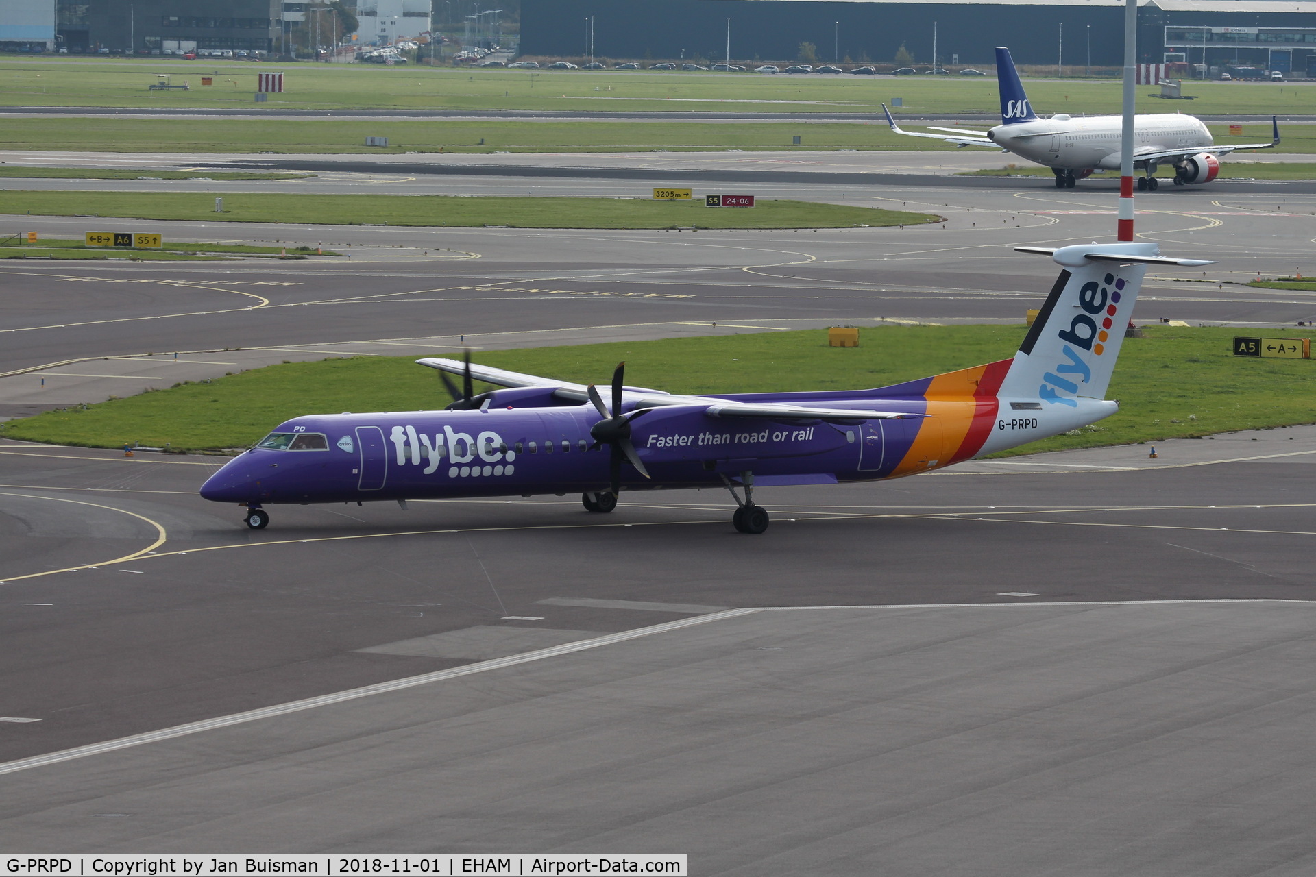 G-PRPD, 2010 Bombardier DHC-8-402 Dash 8 C/N 4332, Flybe