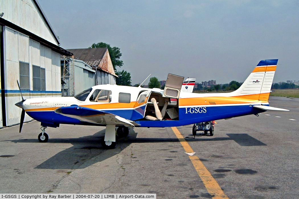 I-GSGS, 1998 Piper PA-32R-301T Turbo Saratoga C/N 3257052, I-GSGS   Piper PA-32R-301T Saratoga II TC [3257052] (Aero Club Milano) Milan-Bressio~I 20/07/2004