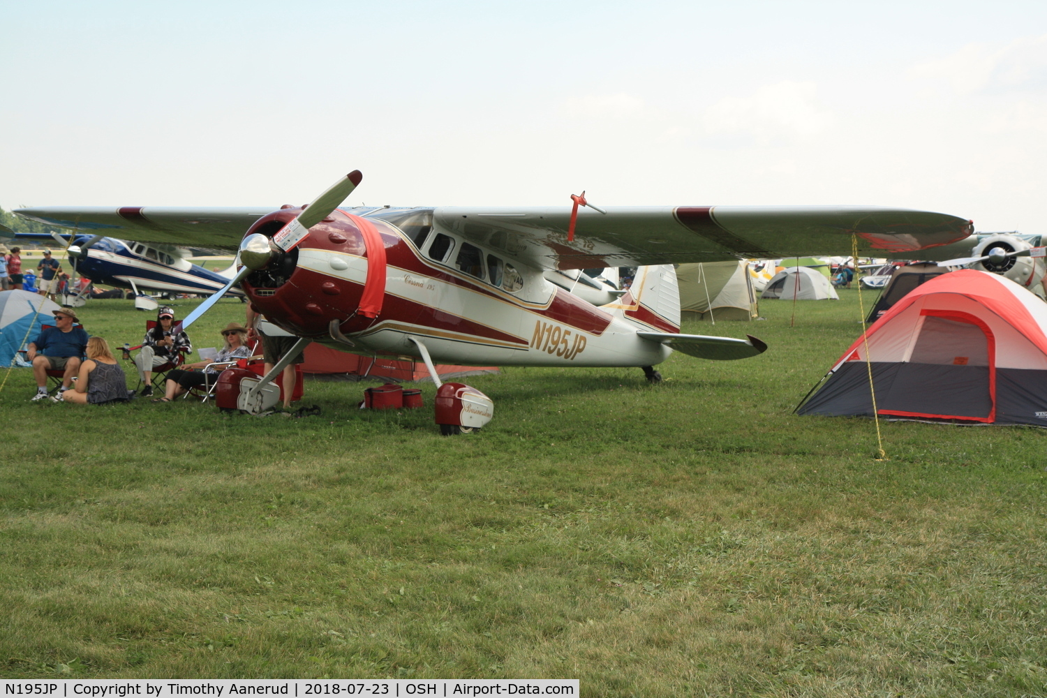 N195JP, 1951 Cessna 195 C/N 7673, 1951 Cessna 195, c/n: 7673