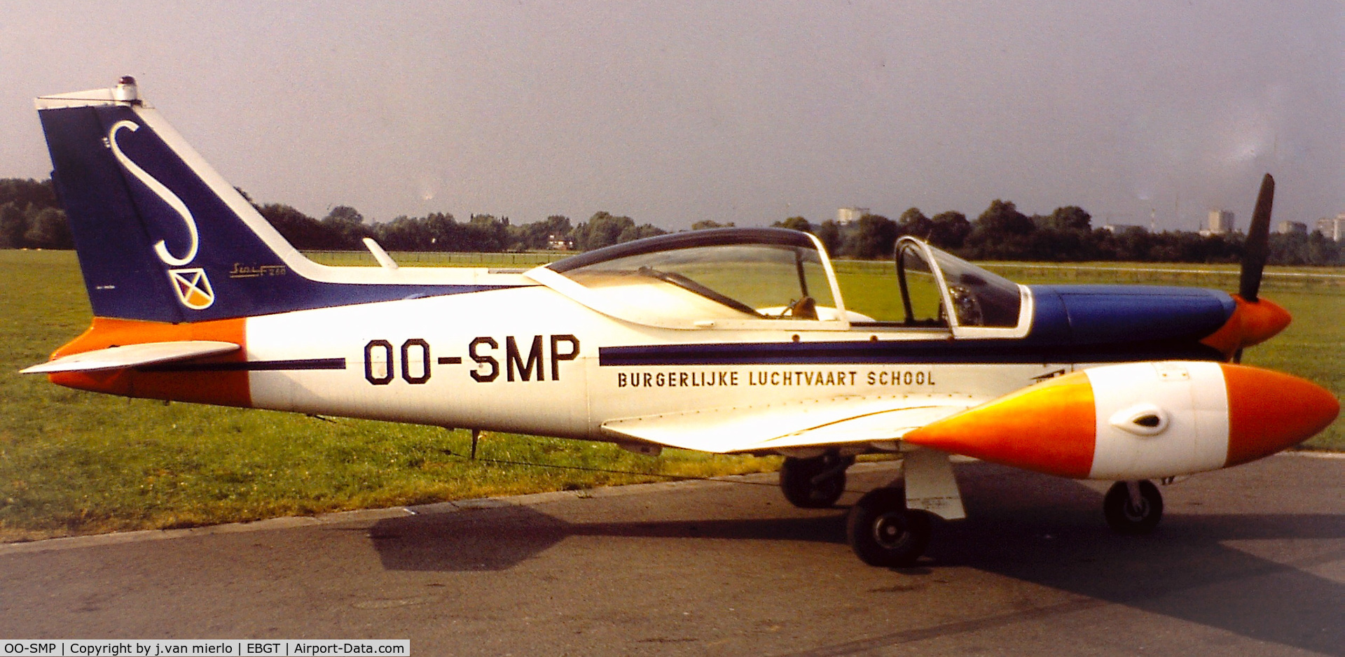 OO-SMP, 1971 SIAI-Marchetti SF-260 C/N 2-54, Gent St.Denijs-Westrem, Belgium