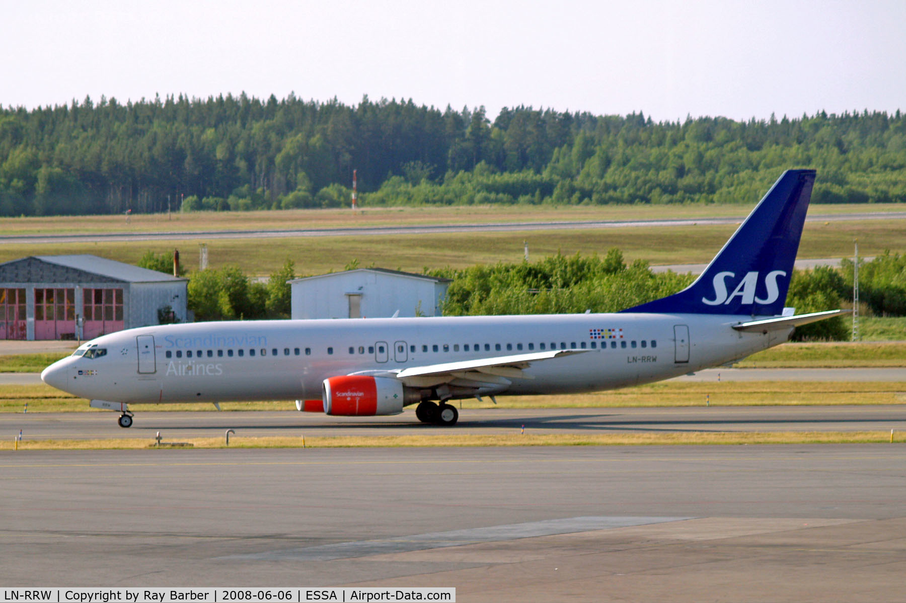 LN-RRW, 2004 Boeing 737-883 C/N 32277, LN-RRW   Boeing 737-883 [32277] (SAS Scandinavian Airlines) Stockholm-Arlanda~SE 06/06/2008