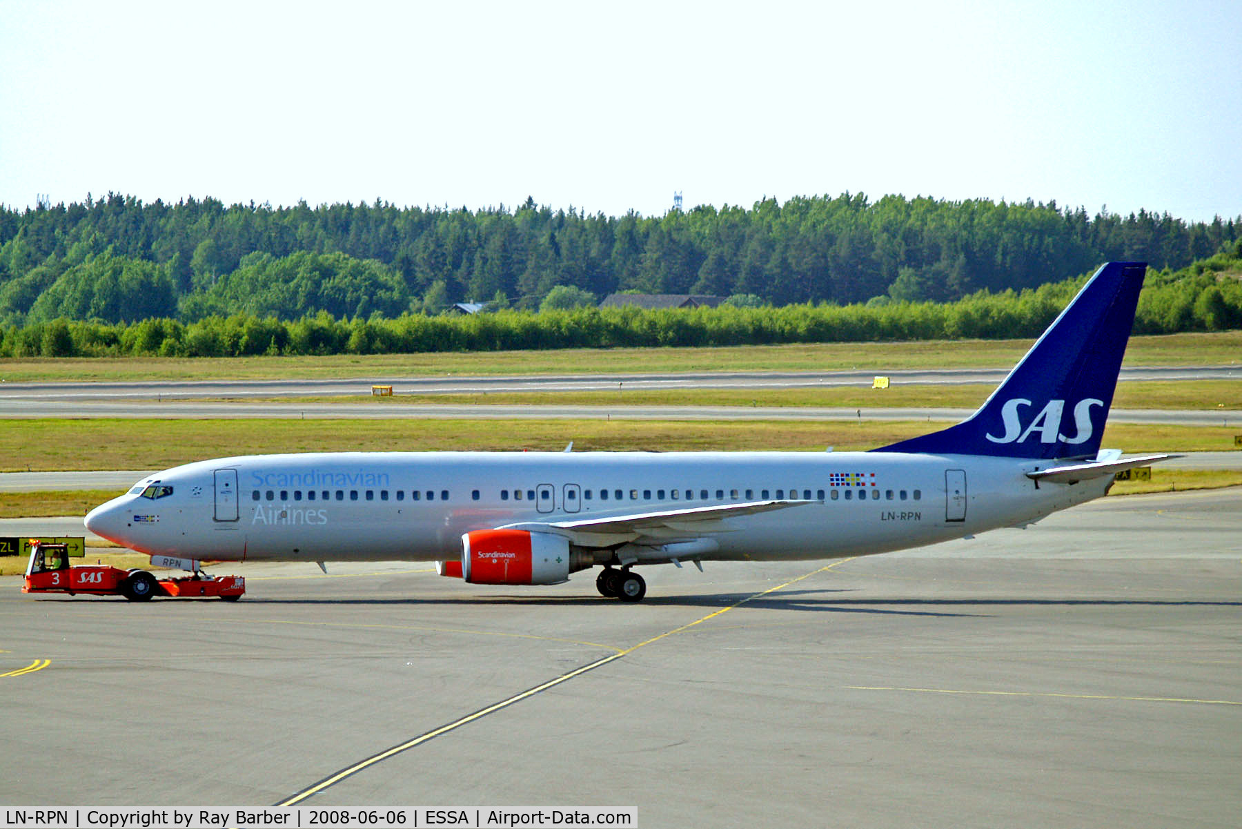LN-RPN, 2000 Boeing 737-883 C/N 30470, LN-RPN   Boeing 737-883 [30470] (SAS Scandinavian Airlines) Stockholm-Arlanda~SE 06/06/2008