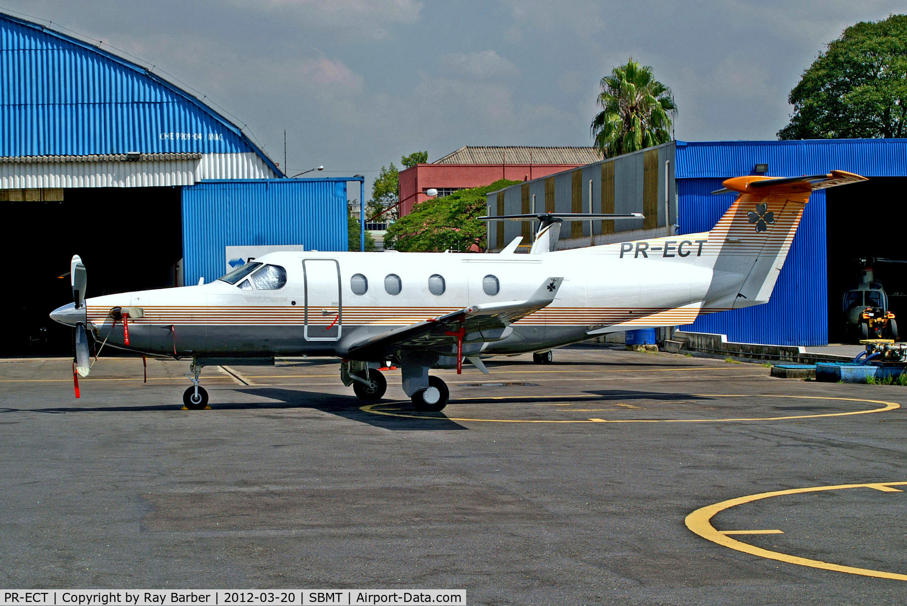 PR-ECT, 2000 Pilatus PC-12/45 C/N 359, PR-ECT   Pilatus PC-12/45 [359] Sao Paulo-Campo de Marte~PP 20/03/2012