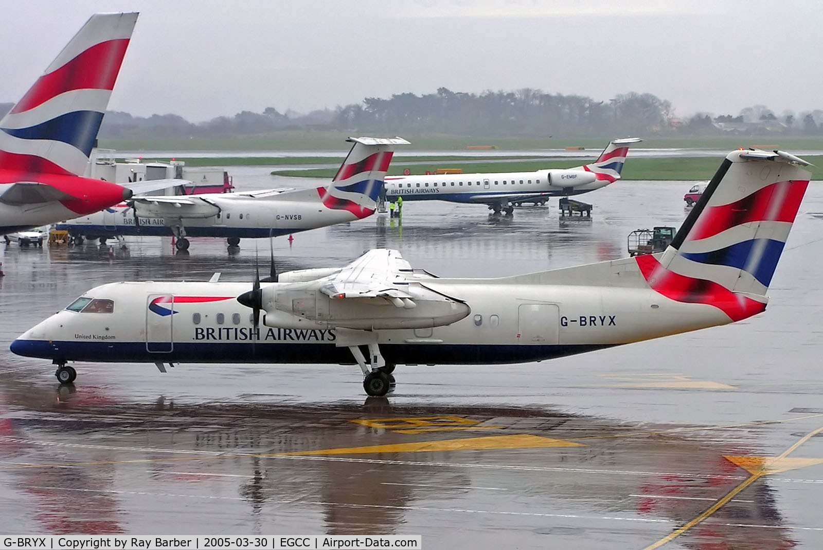 G-BRYX, 1997 De Havilland Canada DHC-8-311 Dash 8 C/N 508, G-BRYX   De Havilland Canada DHC-8Q-315 Dash 8 [508] (British Airways CitiExpress) Manchester-Ringway~G 30/03/2005