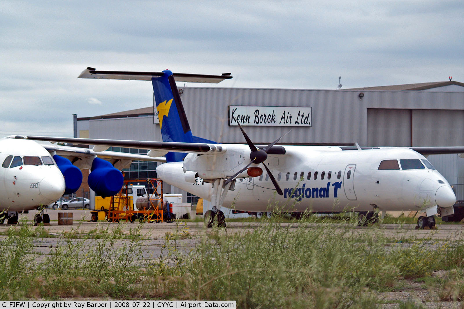 C-FJFW, 1992 De Havilland Canada DHC-8-311 Dash 8 C/N 315, C-FJFW   de Haviland Canada DHC-8-311A Dash 8 [315] (Regional 1 Airlines) Calgary-Int'l~C 22/07/2008