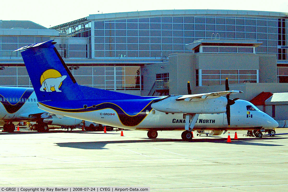 C-GRGI, 1991 De Havilland Canada DHC-8-106 Dash 8 C/N 304, C-GRGI   De Havilland Canada DHC-8-106 Dash 8 [304] (Canadian North) Edmonton-Int'l~C 24/07/2008