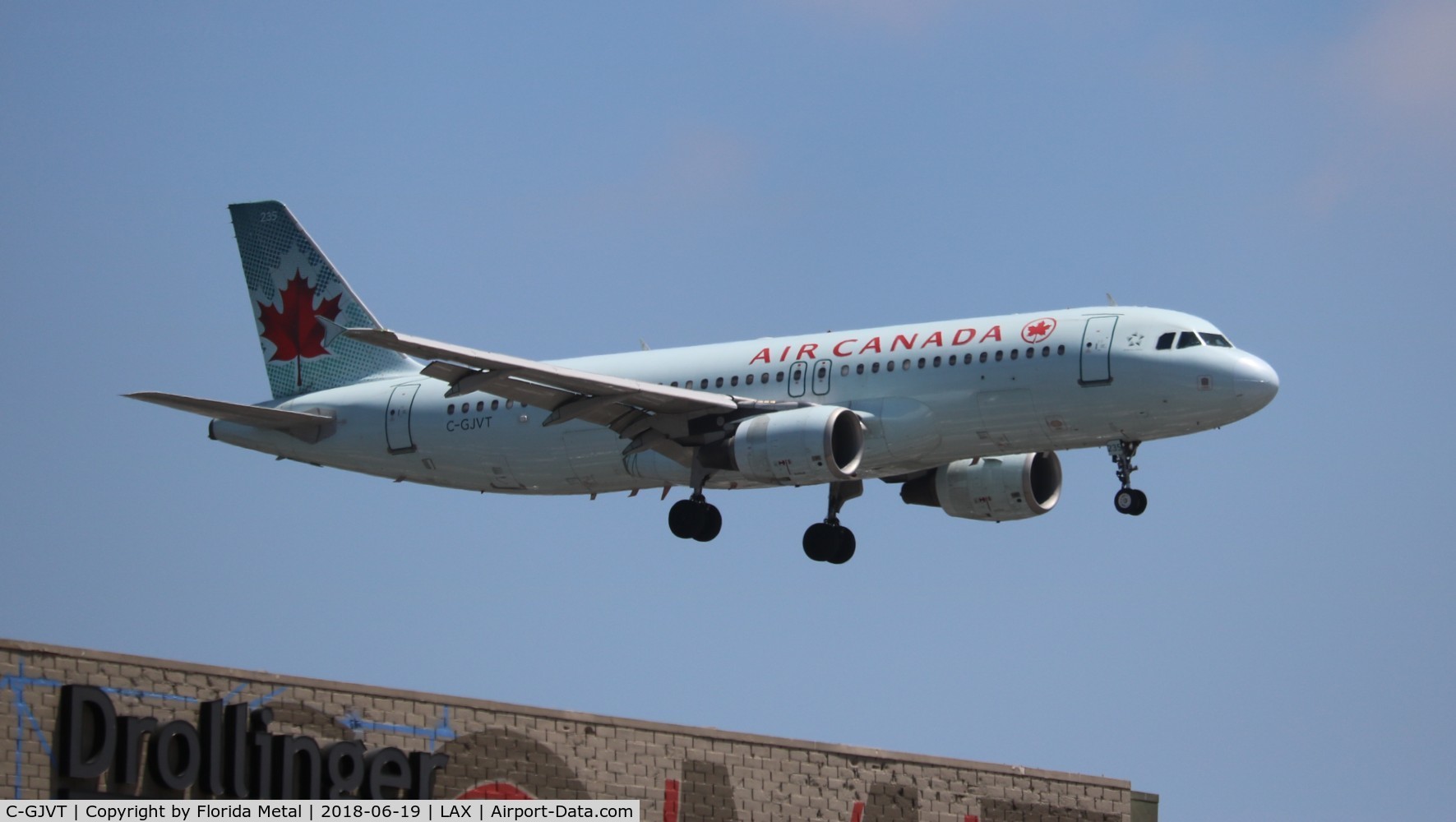 C-GJVT, 2002 Airbus A320-214 C/N 1719, Air Canada