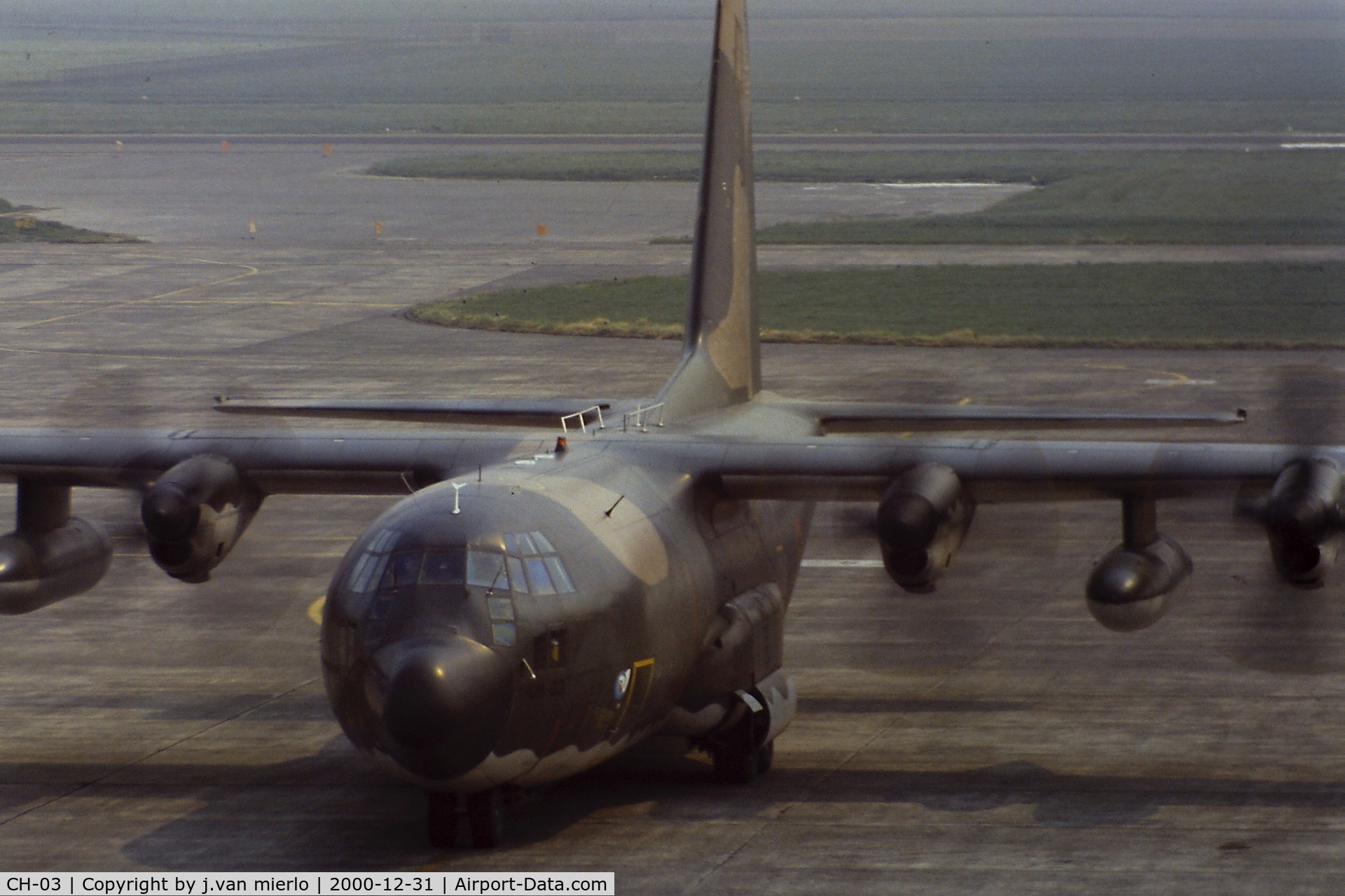CH-03, 1972 Lockheed C-130H Hercules C/N 382-4461, Ostend, Belgium