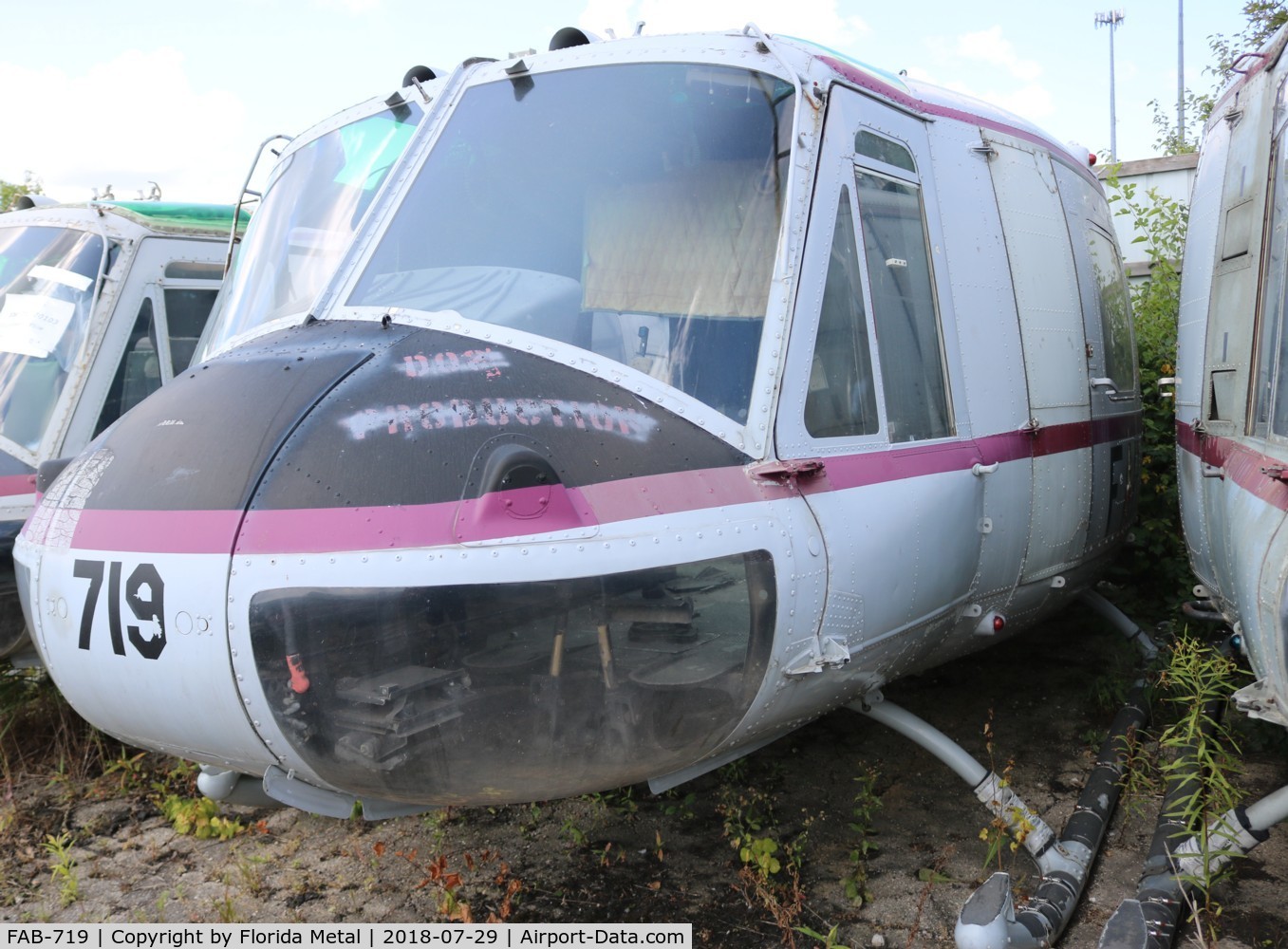 FAB-719, 1972 Bell UH-1H Iroquois C/N 13177, UH-1H at Russell Military Museum