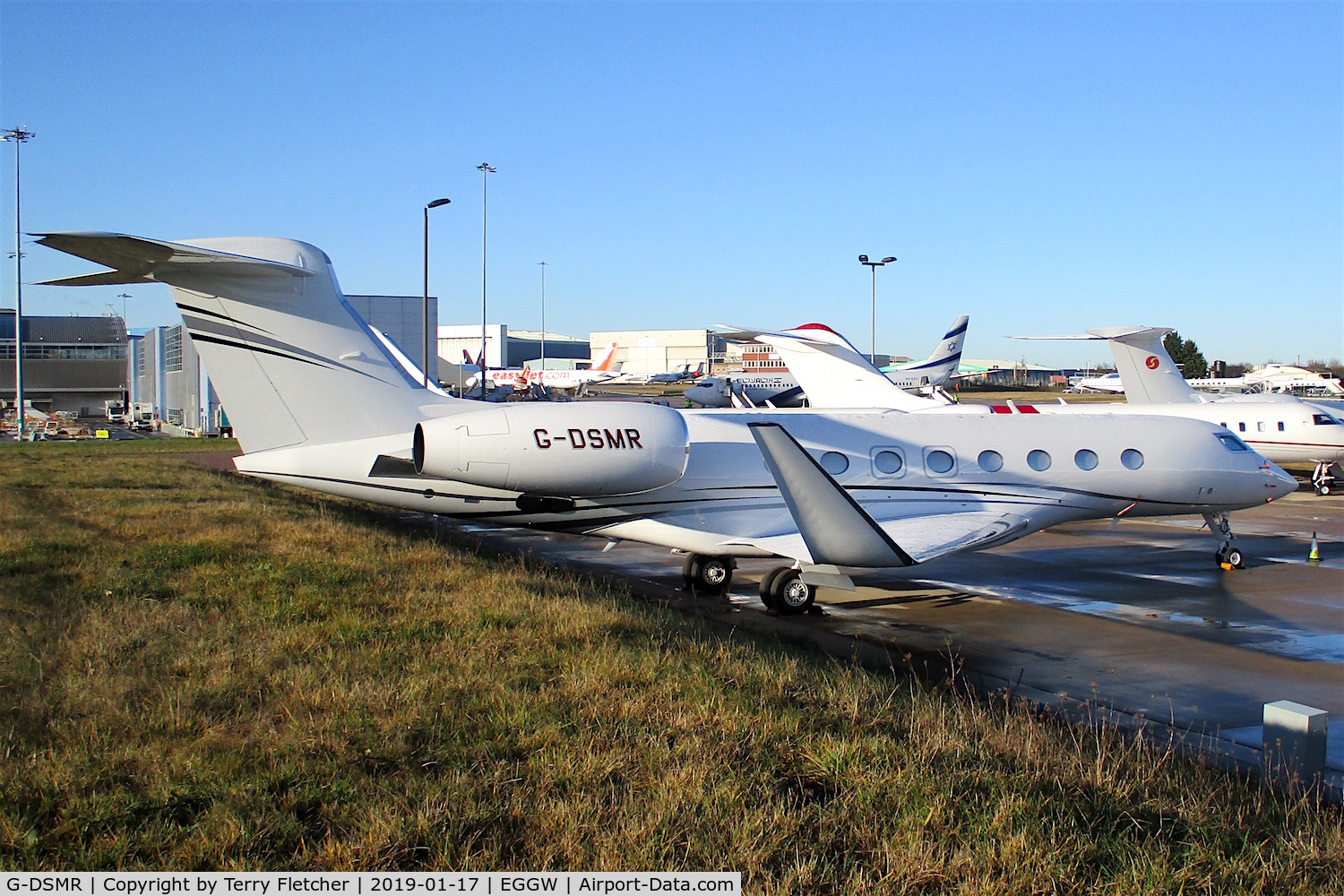 G-DSMR, 2018 Gulfstream G-VI (G650ER) C/N 6329, At Luton
