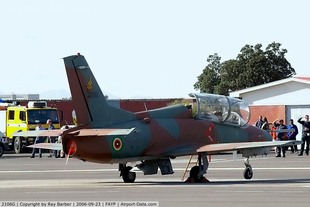 2106G, NAMC K-8 Karakorum C/N L83200313, 2106G   NAMC K-8 Karakorum [L83200313] (Zimbabwe Air Force) Ysterplaat~ZS 23/09/2006