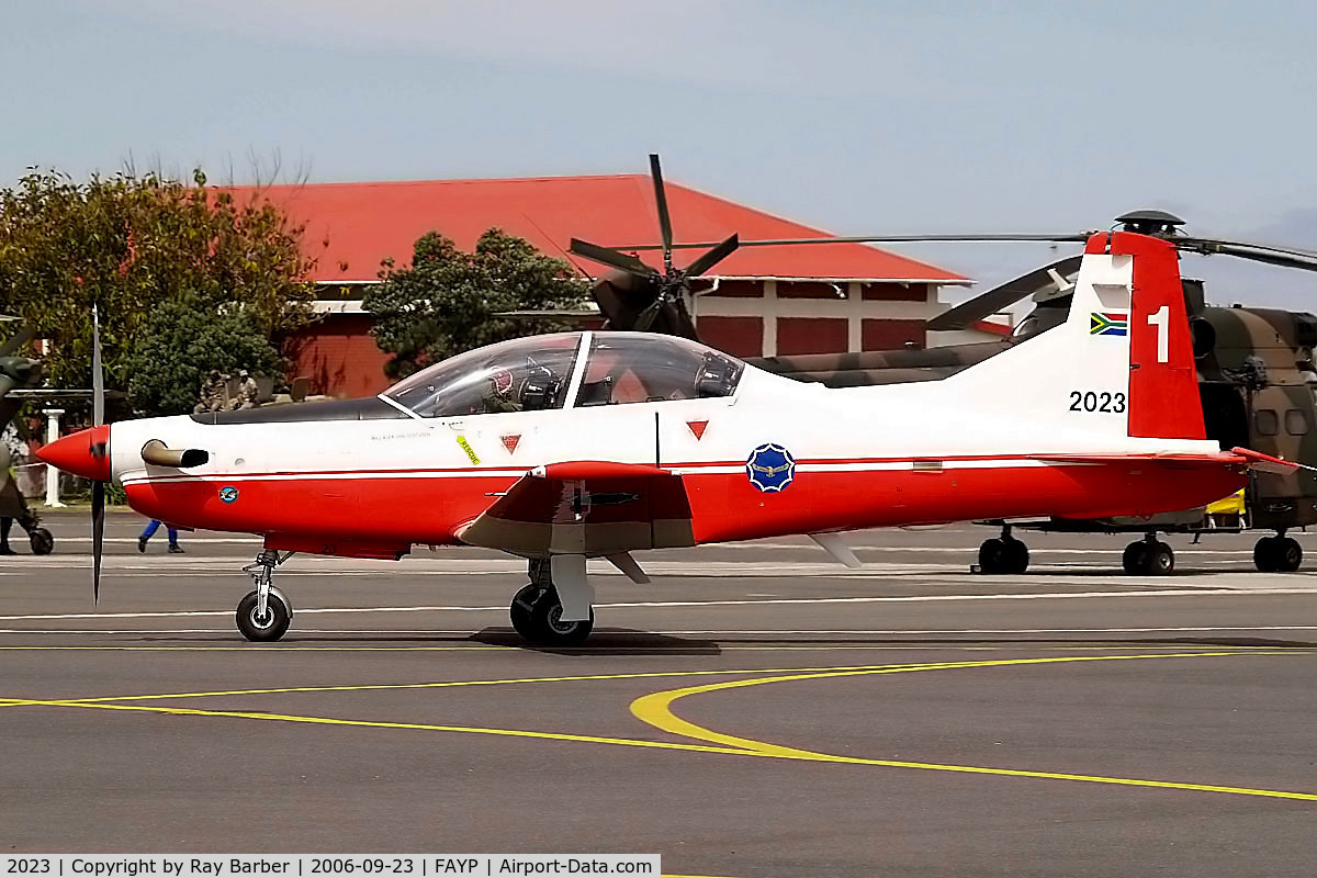 2023, Pilatus PC-7 Mk.II Astra C/N 123, 2023   Pilatus PC-7 II Astra [0123] (South African Air Force) Ysterplaat~ZS 23/09/2006