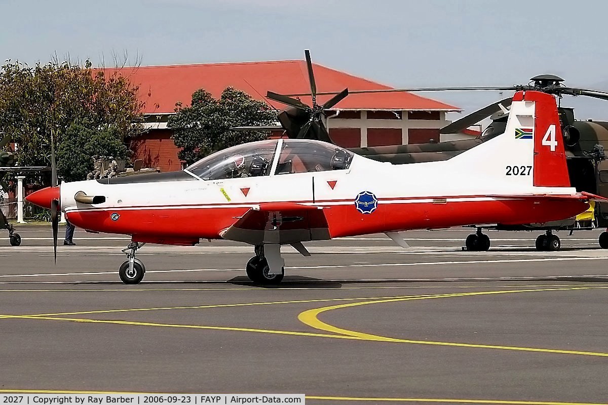 2027, Pilatus PC-7 Mk.II Astra C/N 127, 2027   Pilatus PC-7 II Astra [0127] (South African Air Force) Ysterplaat~ZS 23/09/2006