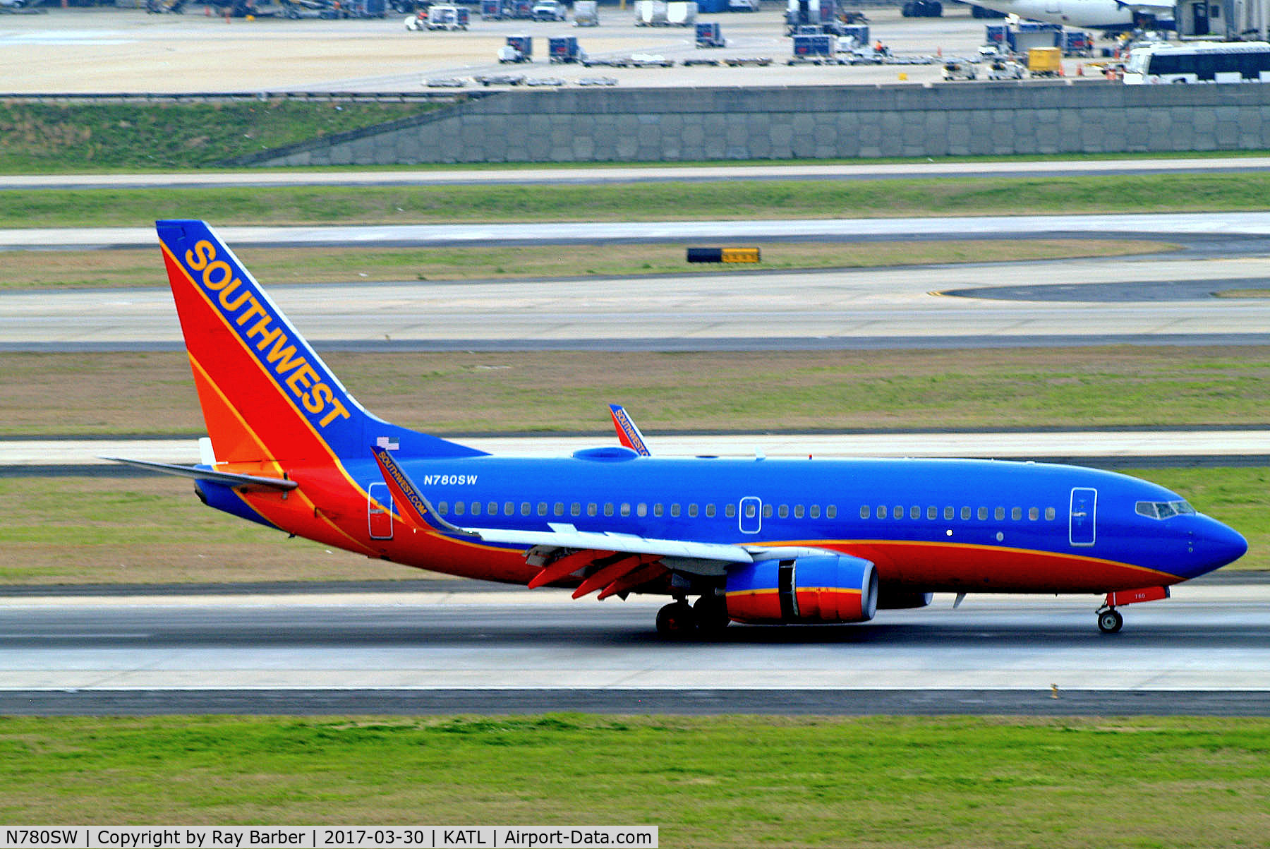 N780SW, 2000 Boeing 737-7H4 C/N 27885, N780SW   Boeing 737-7H4 [27885] (Southwest Airlines) Atlanta-Hartsfield~N 30/03/2017