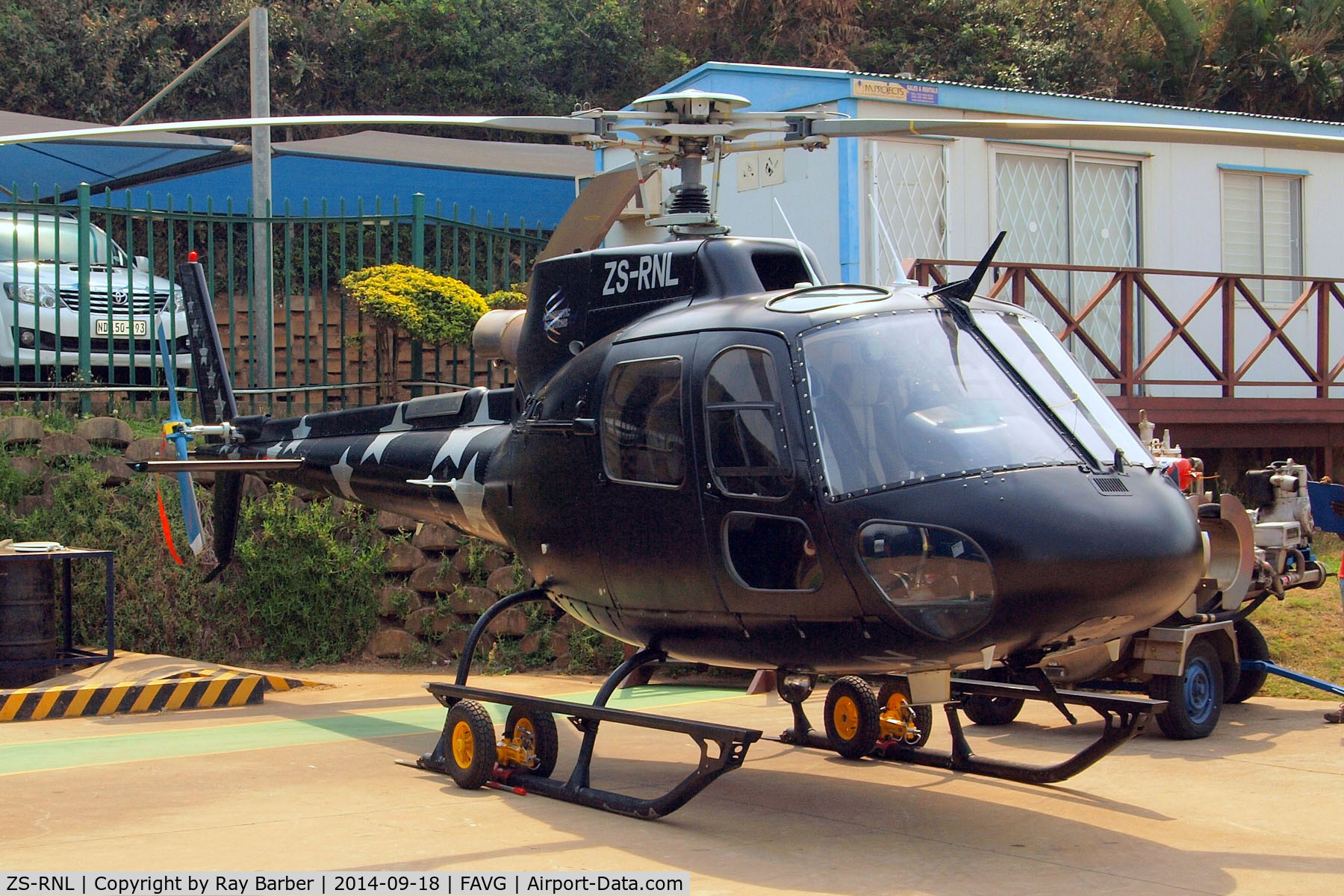 ZS-RNL, Eurocopter AS-350B-3 Ecureuil Ecureuil C/N 3420, ZS-RNL   Eurocopter AS.350B3 Ecureuil [3420] Durban-Virginia~ZS 18/09/2014