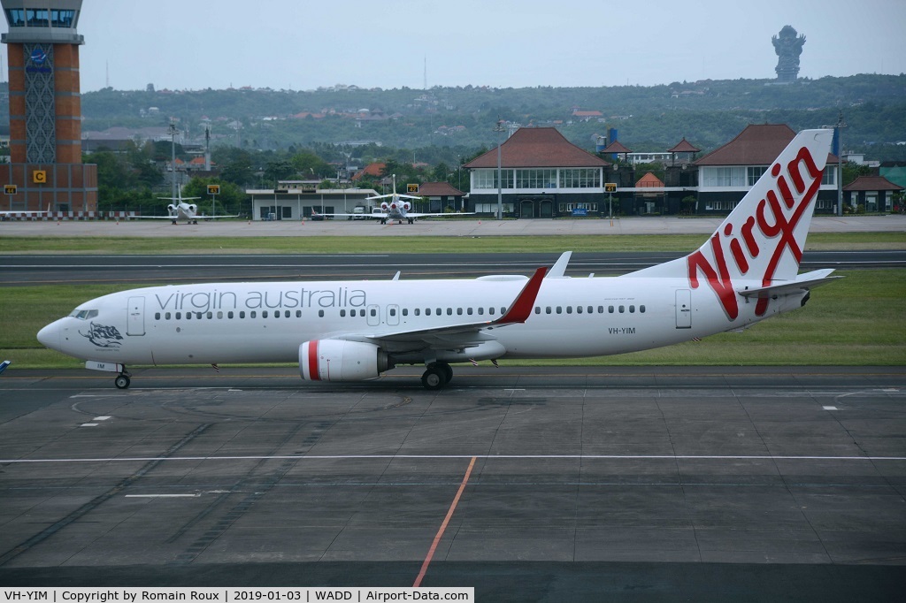 VH-YIM, 2012 Boeing 737-8FE C/N 38716, Taxiing