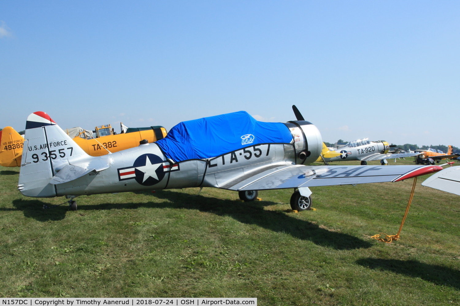 N157DC, 1949 North American T-6G Texan C/N 168-245, 1949 North American T-6G Texan, c/n: 168-245