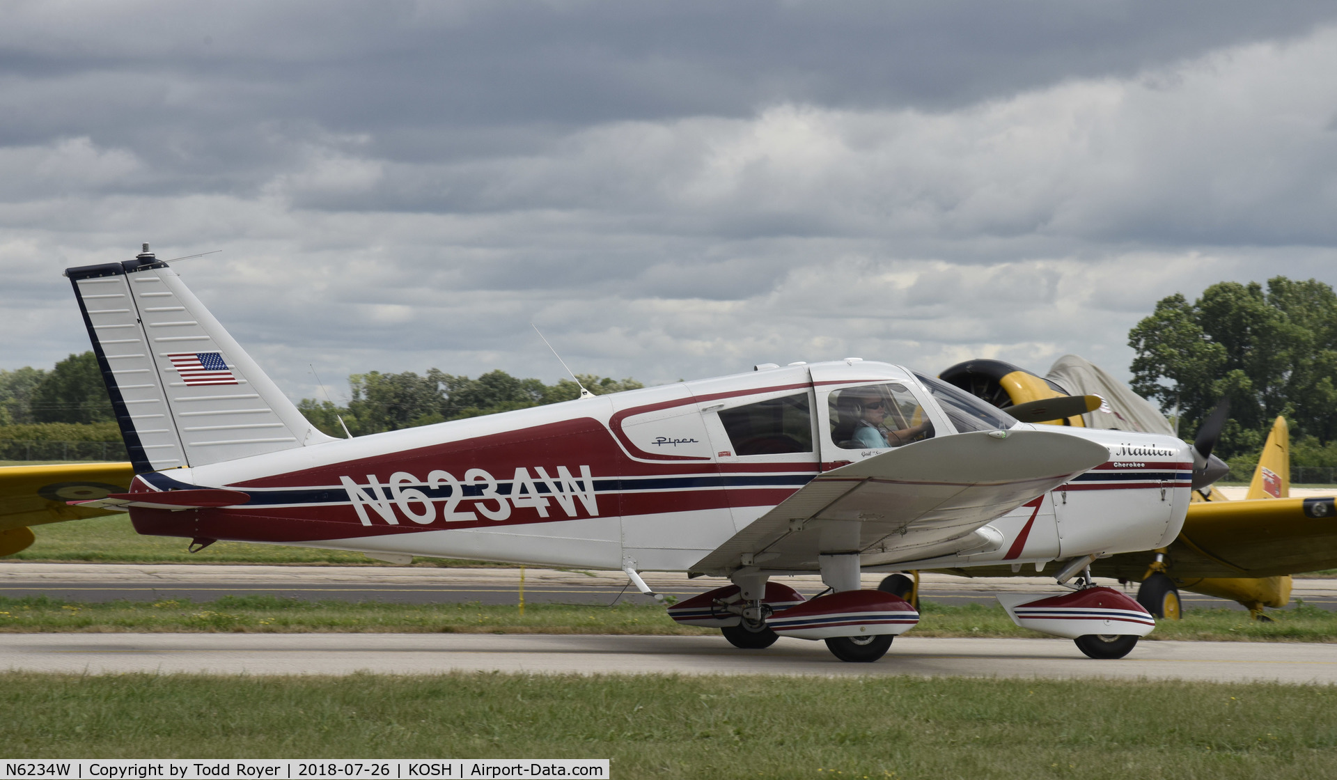 N6234W, 1964 Piper PA-28-140 Cherokee C/N 28-20275, Airventure 2018