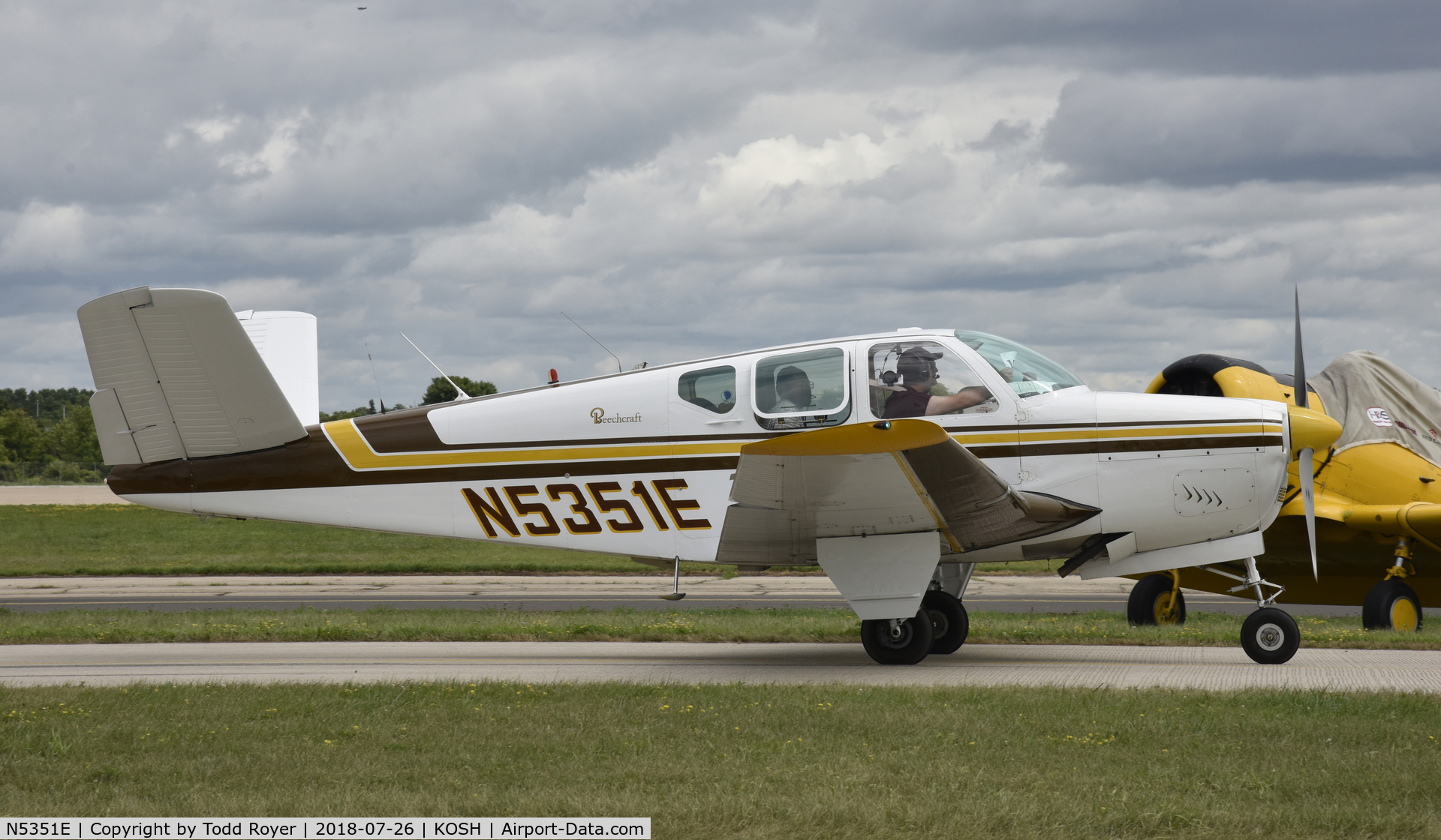 N5351E, 1959 Beech K35 Bonanza C/N D-5832, Airventure 2018