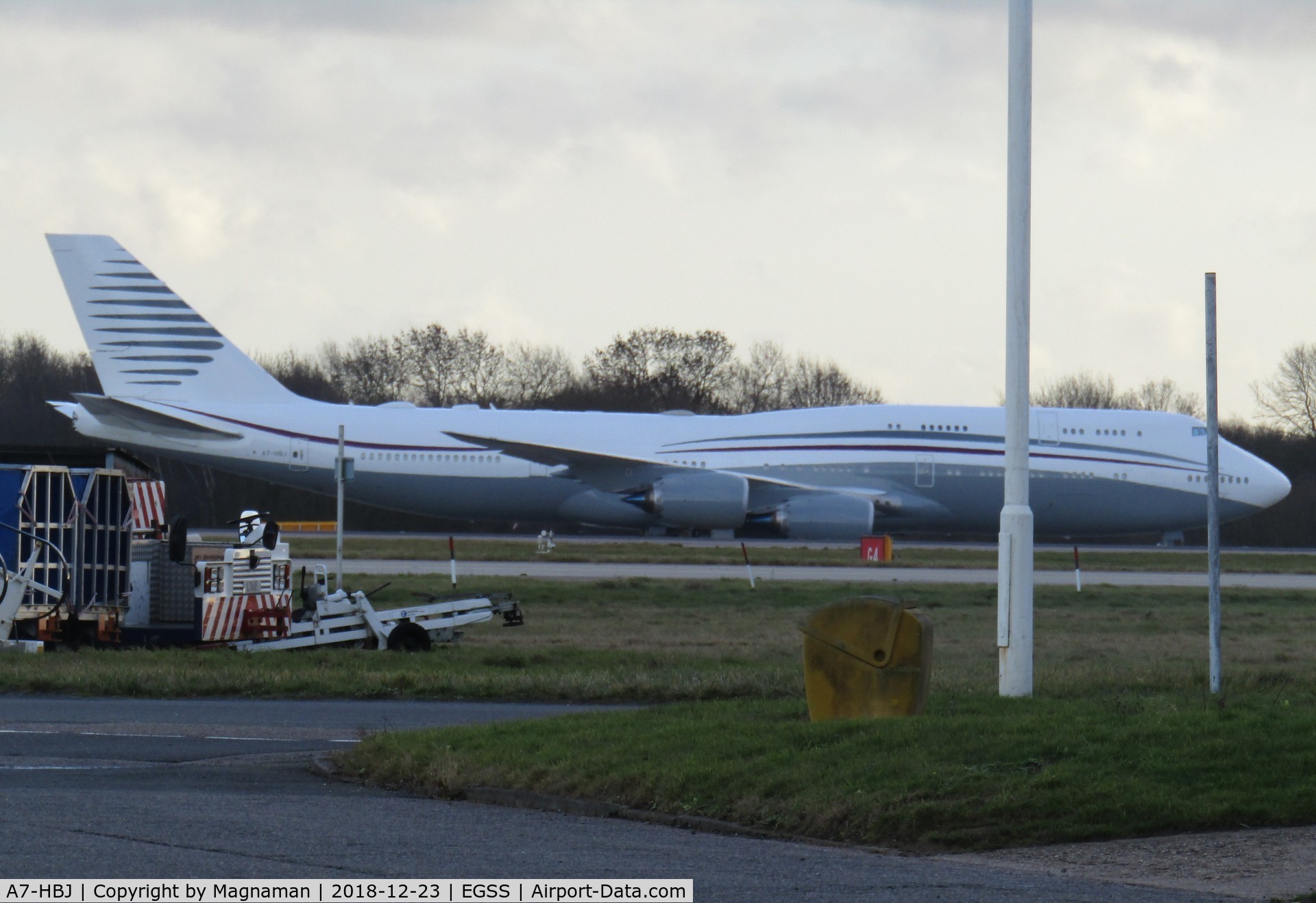 A7-HBJ, 2012 Boeing 747-8K8 C/N 37075, Now that is what I call a BIZJET