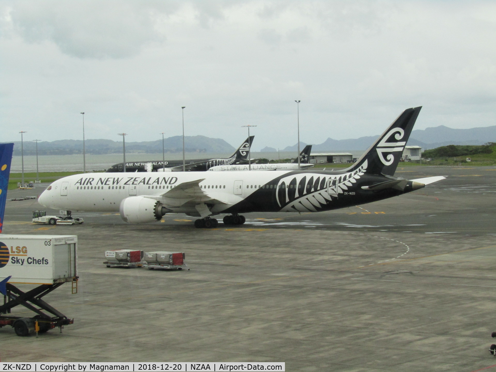 ZK-NZD, 2013 Boeing 787-9 Dreamliner C/N 41989, at NZAA
