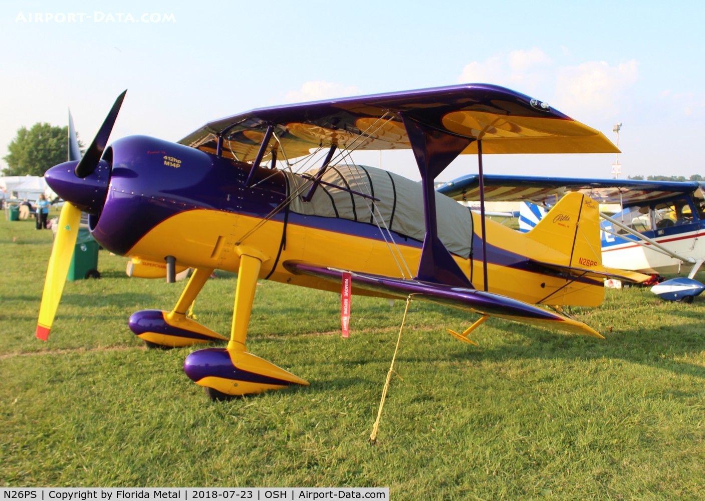 N26PS, Pitts Model 12 C/N 298, Pitts 12